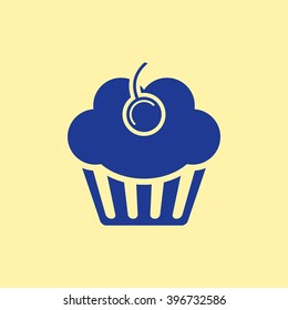 Muffins, Cupcake Icon.
