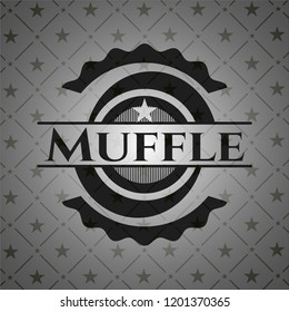 Muffle black badge