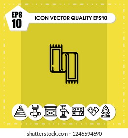 muffler icon vector