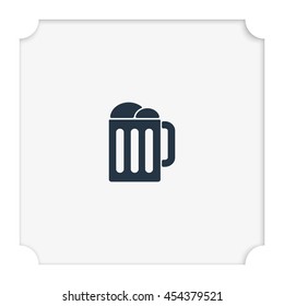 Mug beer icon.
