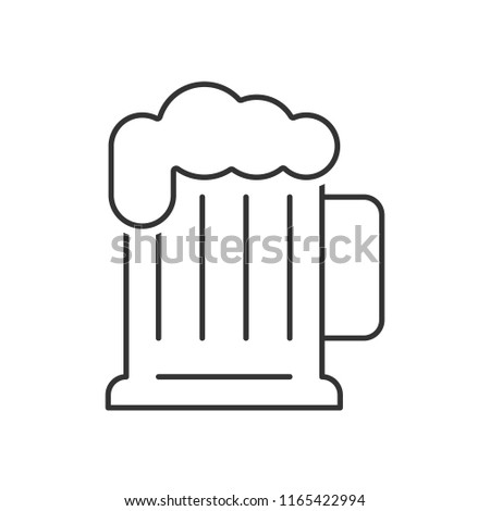 Mug of beer icon