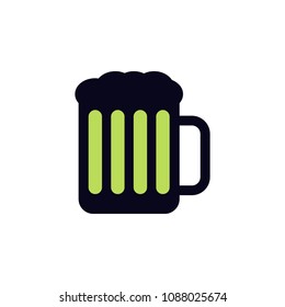 mug of beer icon. Element of colored web icon for mobile concept and web apps. Detailed mug of beer icon can be used for web and mobile. Premium icon on white background