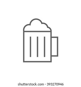 Icono de jarra de cerveza.
