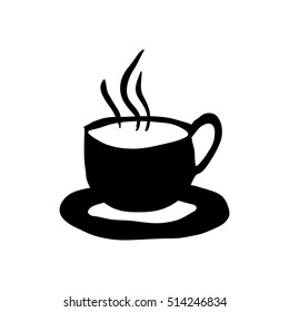 mug with beverage icon image