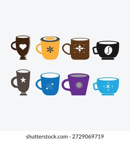 Design de Clipart Caneca, Pacote de ícone de vetor, elegante, Acolhedor, Arte Vetorial Caneca, branding e design, Criativo,
ícones de caneca, Silhueta, ilustração vetorial, Elegante, Design elegante caneca, gráfico, exclusivo, símbolos, Moderno
design plano, tendência, traçado editável,