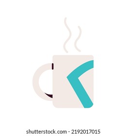 mug of coffee icon isolated
