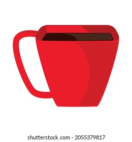 mug of coffee icon style