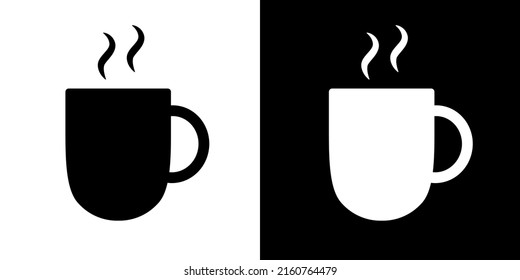 Mug of coffee or tea icon