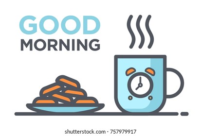Mug and cookies
