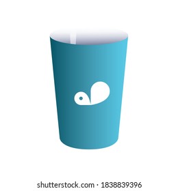 mug for corporate brands and advertising vector illustration design
