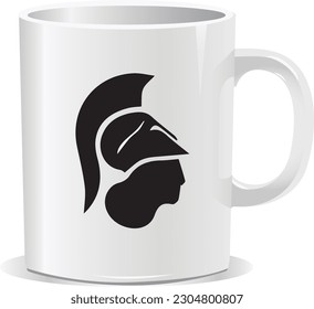 mug cup cofffee cup design vector art eps