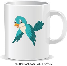 mug cup cofffee cup design vector art eps