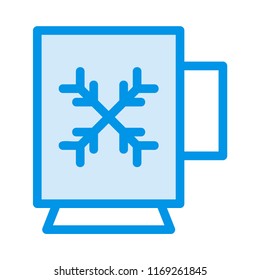  mug cup snowflake 