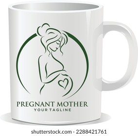 logotipo de arte vectorial de taza de taza de taza de taza de taza de ratón 