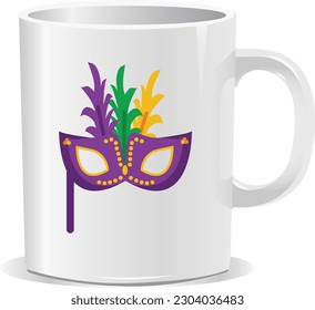 mug design coffe cup art vector eps 