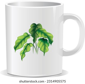 MUG DESIGN  VECTOR ART COFFEE CUP DESIGN EPS