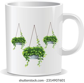 MUG DESIGN VEKTOR ART COFFEE CUP DESIGN EPS