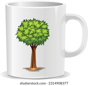 MUG DESIGN  VECTOR ART COFFEE CUP DESIGN EPS