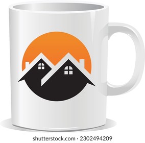Diseño de mugre arte vectorial eps tapa de café 