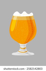 Mug glass of beer icon. For poster, card, banner, discount, special offer, cover, menu, advertising.. Vector illustration EPS10 
