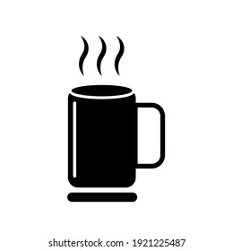 Mug And Glass Icon Vector Illustration