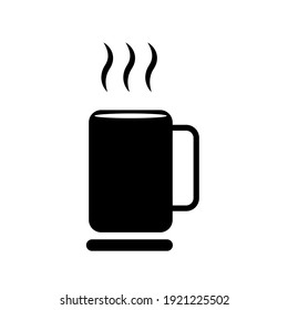 Mug And Glass Icon Vector Illustration