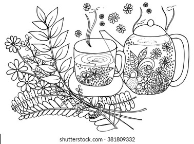 Mug of hot drink