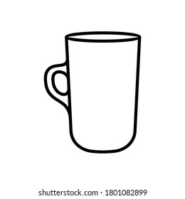 BOMBA PARA BEBIDAS CALIENTES EN UN FONDO BLANCO EN EL VECTOR