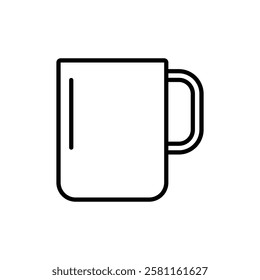 Mug icon Art design illustration