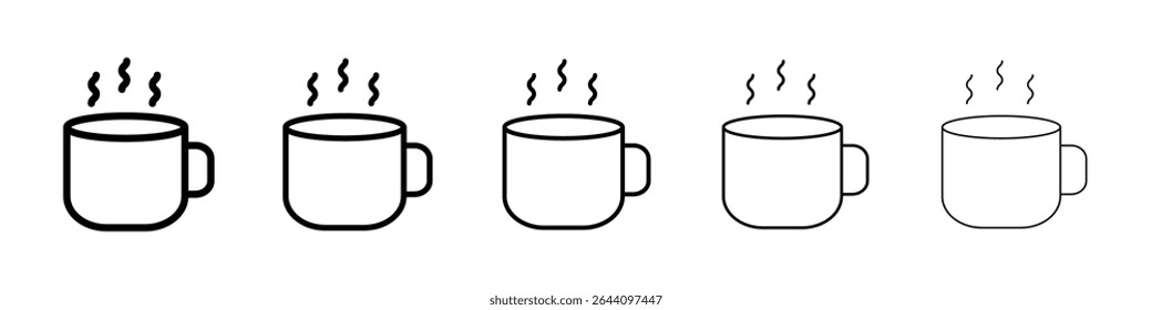 Mug icon concept. graphic design, logo, Web, UI.