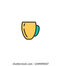 Mug icon design. Gastronomy icon vector illustration