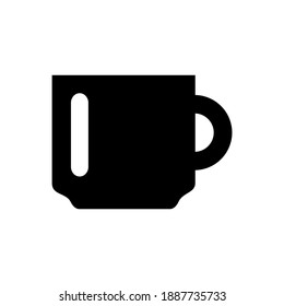 Mug icon for graphic design projects