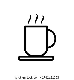 Mug Icon. Hot Drink, Drink Symbol - Vector