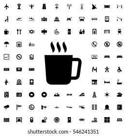 mug icon illustration isolated vector sign symbol