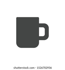 Mug icon isolated on white background. Cup symbol modern, simple, vector, icon for website design, mobile app, ui. Vector Illustration