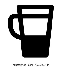 mug icon isolated sign symbol vector illustration - high quality black style vector icons
