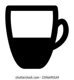 mug icon isolated sign symbol vector illustration - high quality black style vector icons
