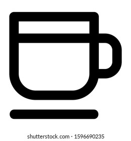 mug icon isolated sign symbol vector illustration - high quality black style vector icons
