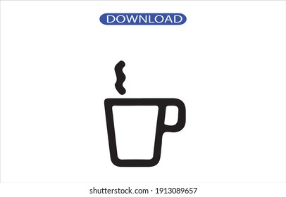mug icon or logo isolated sign symbol vector illustration - high quality black style vector icons.