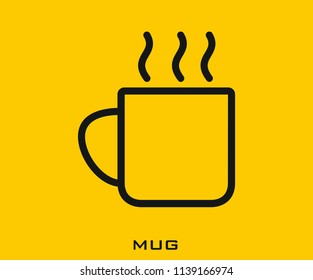 mug icon signs