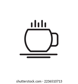 Mug Icon Simple Design, Vector Illustration