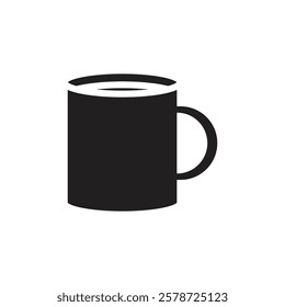 Mug icon Thin line art collection