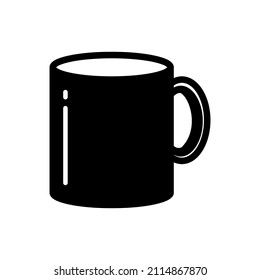 Mug icon in trendy vector design illustration