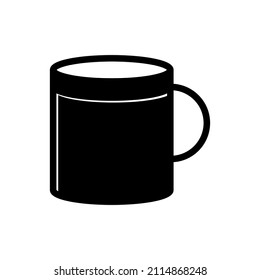 Mug icon in trendy vector design illustration