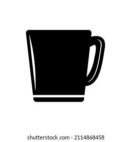 Mug icon in trendy vector design illustration