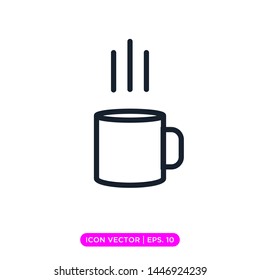 mug icon vector design template
