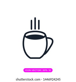 mug icon vector design template