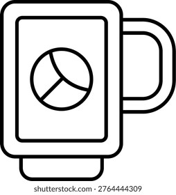Mug Icon Vector Element line icon design vector icons