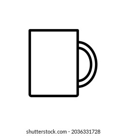 Mug icon vector illustration symbol