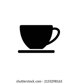 Mug Icon Vector Isolated on White Artboard